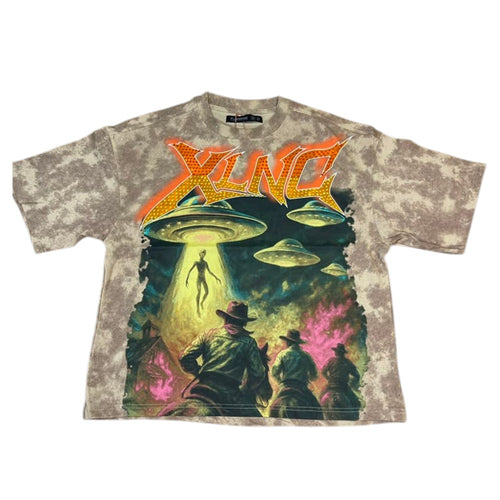 Men "Exellence" Tee W/ Sparkles + Rhine stone
