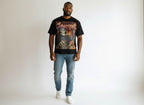 Judgement Black french terry t shirt