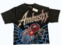 Men "Ambush X" OverSize Acid Washed Cotton Tee W/RhineStone