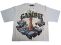 Men "GAMBIT" OVERSIZE TEE W/Chain Stitch
